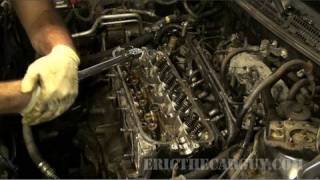 How To Torque Cylinder Head Bolts  EricTheCarGuy [upl. by Laersi]