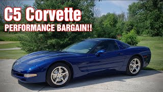 2004 C5 Chevy Corvette Review  A Performance Bargain [upl. by Ardnaxela]