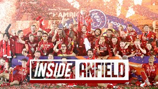 Inside Anfield UNSEEN footage from the Premier League trophy lift  Liverpool vs Chelsea [upl. by Arica277]