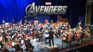 The Avengers Theme Symphony Orchestra LIVE [upl. by Louisa]