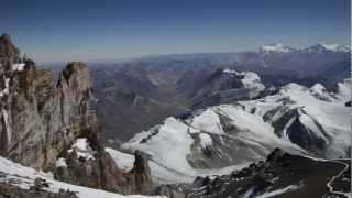 Climb of Aconcagua 360°  16 days in 5 minutes [upl. by Aimat]