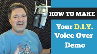 A Beginners Guide to your First Voice Over Demo  DIY [upl. by Alard]