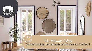 Comment intégrer des tasseaux de bois dans son intérieur [upl. by Noillid]