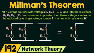 Millmans Theorem [upl. by Dewitt810]