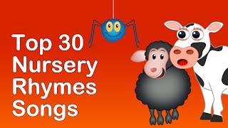 TOP 30 NURSERY RHYMES SONGS  Compilation  Nursery Rhymes TV  English Songs For Kids [upl. by Yanat]