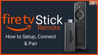 How to Pair Amazon Fire TV Stick Remote amp ConnectControl TV Volume [upl. by Clava]