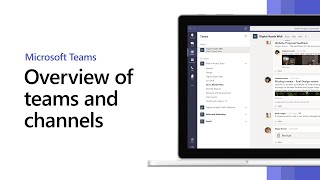 How to use teams and channels in Microsoft Teams [upl. by Jobey]