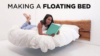 Making a FLOATING BED [upl. by Howenstein]