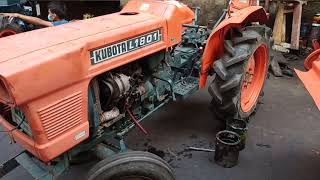 how I fixed engine blowby farm tractor kubota L1801 [upl. by Daniel146]