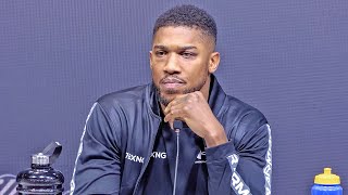 Anthony Joshua • FULL POST FIGHT PRESS CONFERENCE vs Oleksandr Usyk [upl. by Demodena]