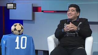 Maradona ritorna a Napoli intervista esclusiva a Sport N [upl. by Marsh]