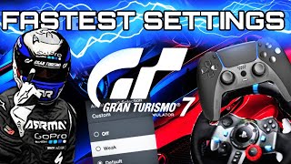 Fastest Settings in Gran Turismo 7 EVERY Setting Explained [upl. by Morena]