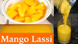 Mango Lassi Recipe [upl. by Aicilak]