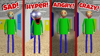 The Many Strange Moods Of Baldi  Baldis Basics [upl. by Gervase]