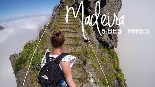 The 5 best hikes of Madeira  World Wanderista [upl. by Conney838]