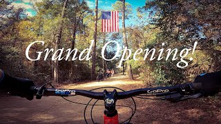 Fonteno Park MTB  Grand Opening MTB Trails  Houston Texas MTB [upl. by Esylle475]