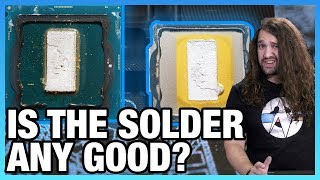 i99900K Review amp Delid Solder vs Paste Game Streaming Benchmarks [upl. by Yaner]