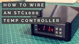 STC1000 Wiring Guide  How to make a Homebrew Temperature Controller [upl. by Yetty]