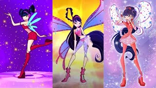 Winx Club  Musa All Transformations [upl. by Nomaid]