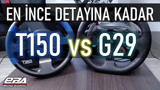 Thrustmaster T150 Vs Logitech G29 Detaylı İnceleme [upl. by Ecinej]