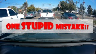 DMV Drive Test  ONE STUPID MISTAKE [upl. by Alvis684]