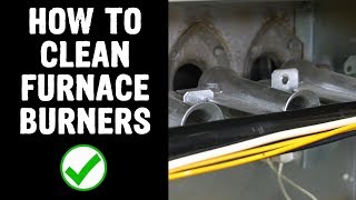 How To Clean Furnace Burners [upl. by Erminna899]