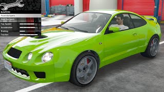 GTA 5  DLC Vehicle Customization  Karin Calico GTF Toyota Celica [upl. by Nwahsor629]