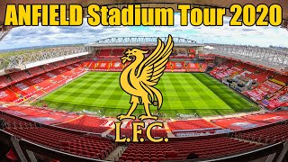 Liverpool FC Anfield Stadium Tour  Premier League Champions 2020 [upl. by Aikaj915]