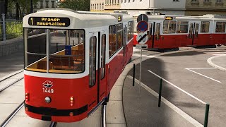 TramSim  Vienna E2 Tram First Look Gameplay 4K [upl. by Anileuqcaj]