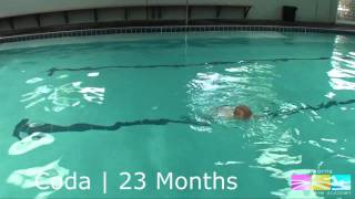 1 Year Old Swimming  Justin Norris Swim Academy Thornton [upl. by Sedgewick533]