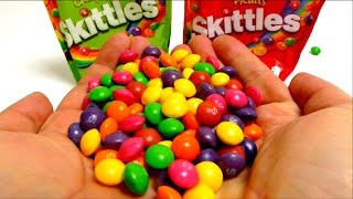 Skittles Candy Packs  Crazy Sours amp Fruits [upl. by Cown]