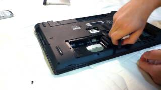 Acer Aspire 7741G  5741G  5253G Laptop disassembly Part I [upl. by Scharf43]