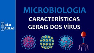 Características Gerais dos Vírus Envelope Capsídeo e Material Genético Microbiologia  Bio Aulas [upl. by Atem]