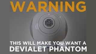 BOOM DEVIALET PHANTOM SPEAKER REVIEW [upl. by Eedeed]