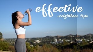 6 effective weightloss tips that will make a BIG difference [upl. by Ninnette677]