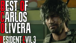 Best of Carlos Oliveira  Resident Evil 3 Remake [upl. by Jarib]