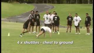 NZRL Fundamentals  Conditioning Drills [upl. by Eiresed633]