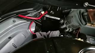 Mercedes Benz Auxiliary Battery Replacement [upl. by Ardath]