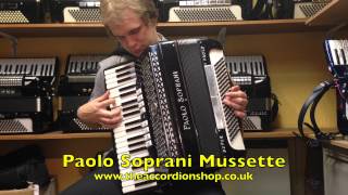 Paolo Soprani Super Paolo 120 Bass Musette Accordion [upl. by Theda500]