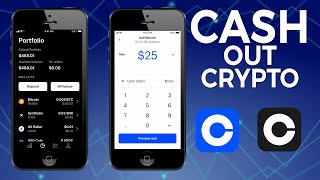 How to Cash Out Crypto on Coinbase and Coinbase Pro Mobile Apps LESS FEES [upl. by Niala]