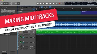 Using Melodyne by Celemony to Convert Audio Tracks to MIDI Tracks  Vocal Production for Singers [upl. by Eelyak]