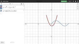 Learn Desmos Restrictions [upl. by Ecirtap]