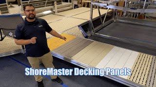 Decking Panel Options  ShoreMaster Docks [upl. by Cornew]