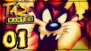 Taz Wanted Walkthrough Part 1  100 PC PS2 Gamecube XBOX Yosemite Zoo  Zooney Tunes [upl. by Carlie]