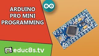 Arduino Tutorial How to program the Arduino PRO mini [upl. by Alaham]