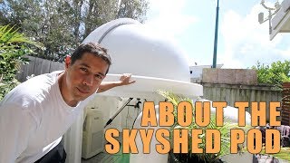 Sky Shed Pod Tour  A Cheap Backyard Observatory [upl. by Nena591]