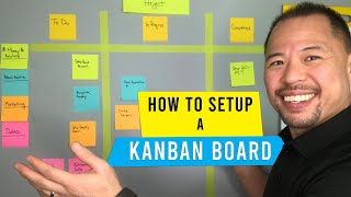 Kanban Tutorial How to Setup a Kanban Board  Project Management  Productivity Tools  Ed Tchoi [upl. by Ydnyl]