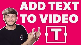 How to Add Text to Video Online 2022 Quick amp Easy [upl. by Ibmab]