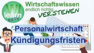 Kündigungsfristen bei Arbeitsverträgen [upl. by Einhorn293]