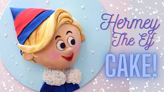 Hermey The Elf Christmas CAKE Rudolph The RedNosed Reindeer [upl. by Aramaj324]